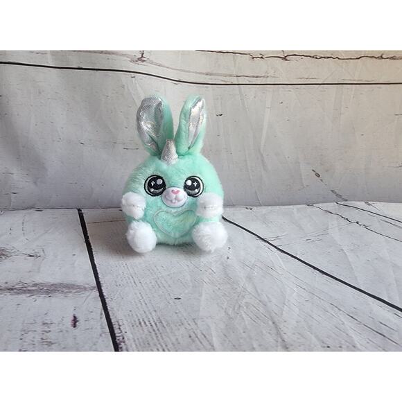 Zuru Other - ZURU Rainbocorns Bunnycorn Surprise Green Silver Plush